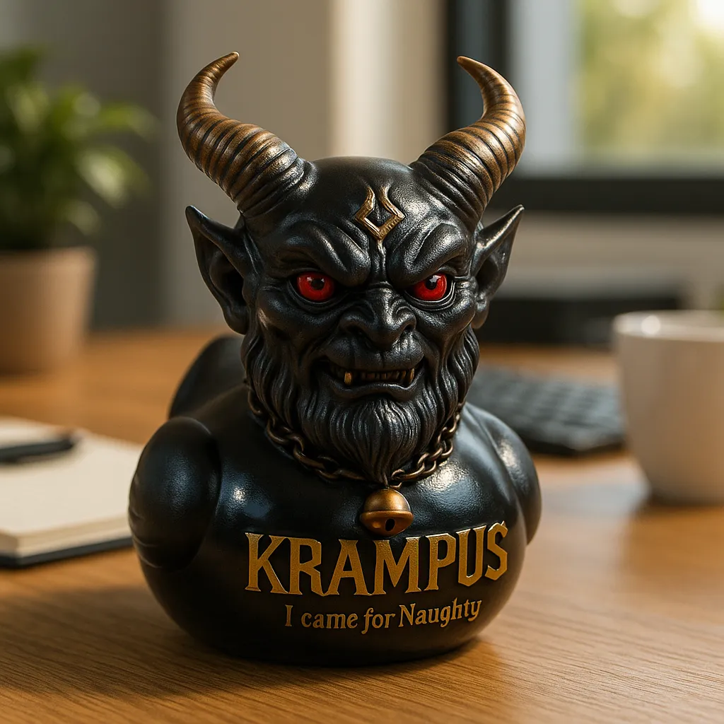 😈🦆 Krampus Duck Collectible