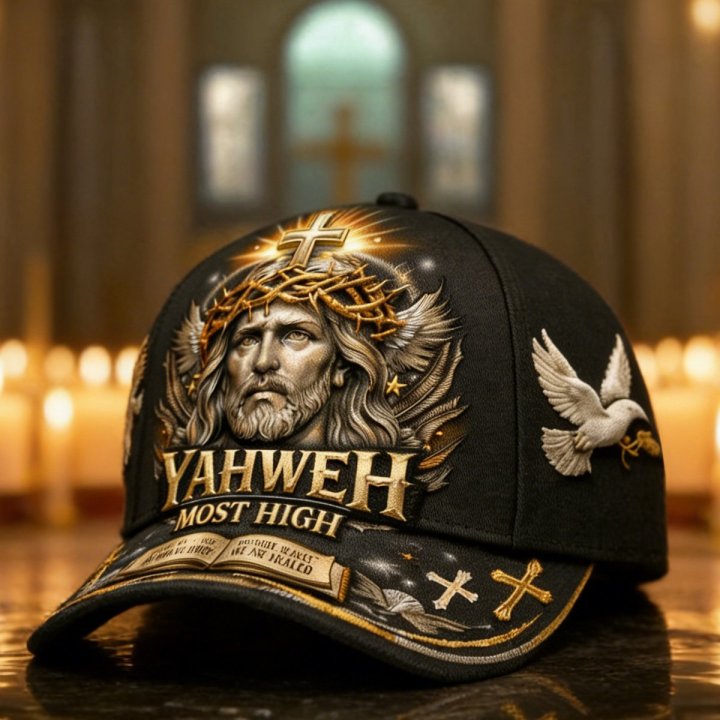 Yahweh Most High Faith Cap: Wear Your Beliefs Loud & Proud ✝️
