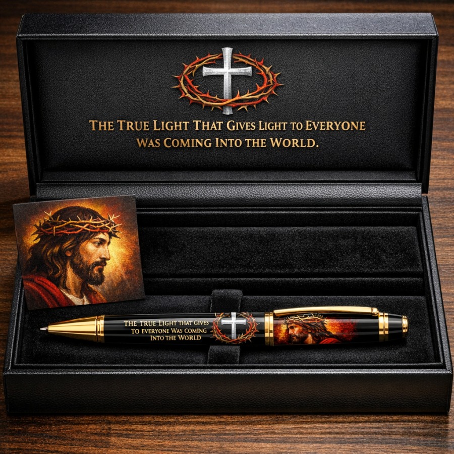 ✝️The True Light – John Commemorative Ballpoint Pen