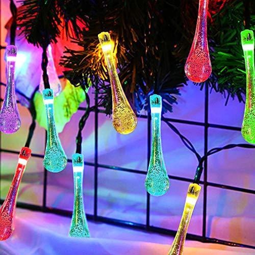 LAST DAY 50% OFF🔥Water Drop Solar Lights
