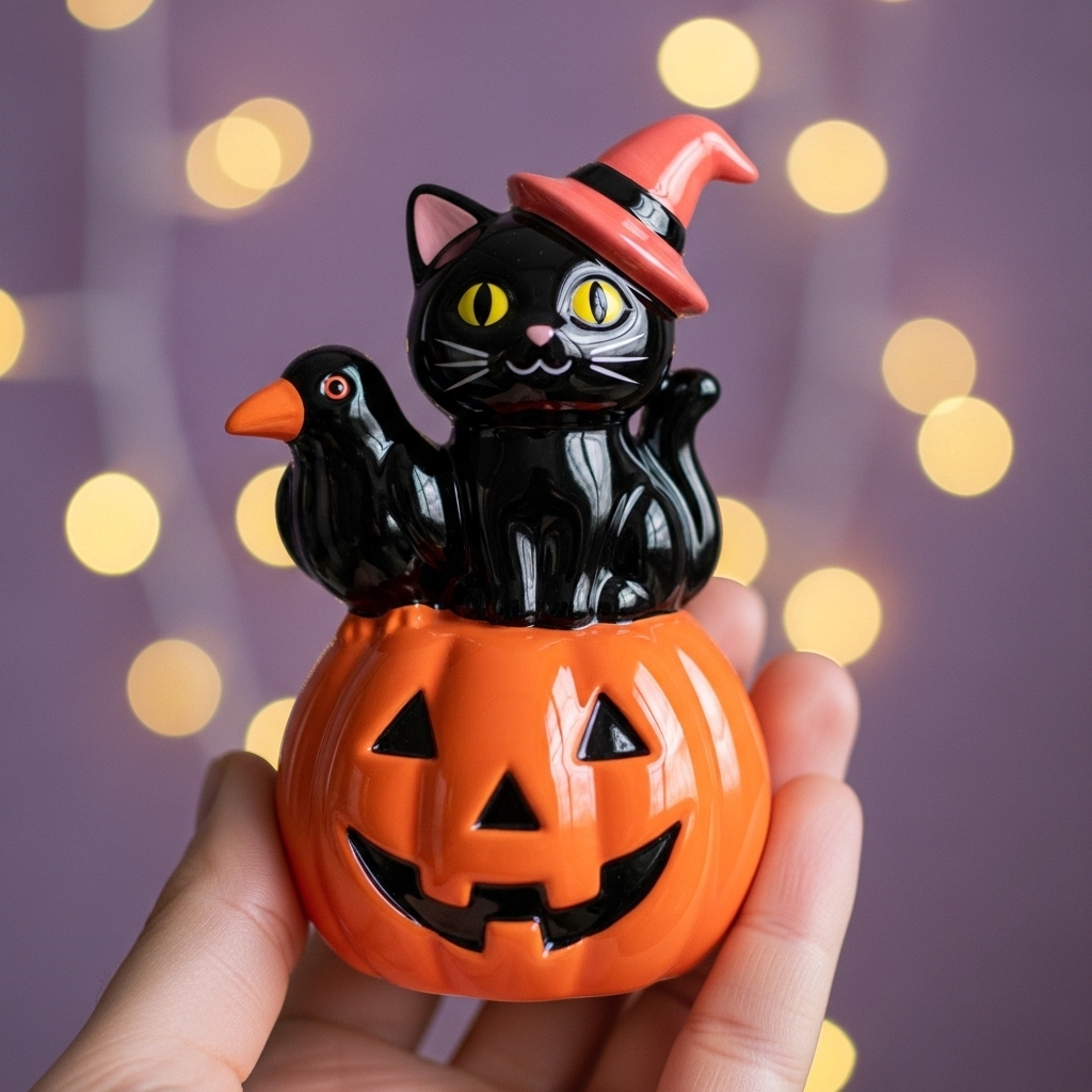🎃😺Halloween Magic Trio Decor