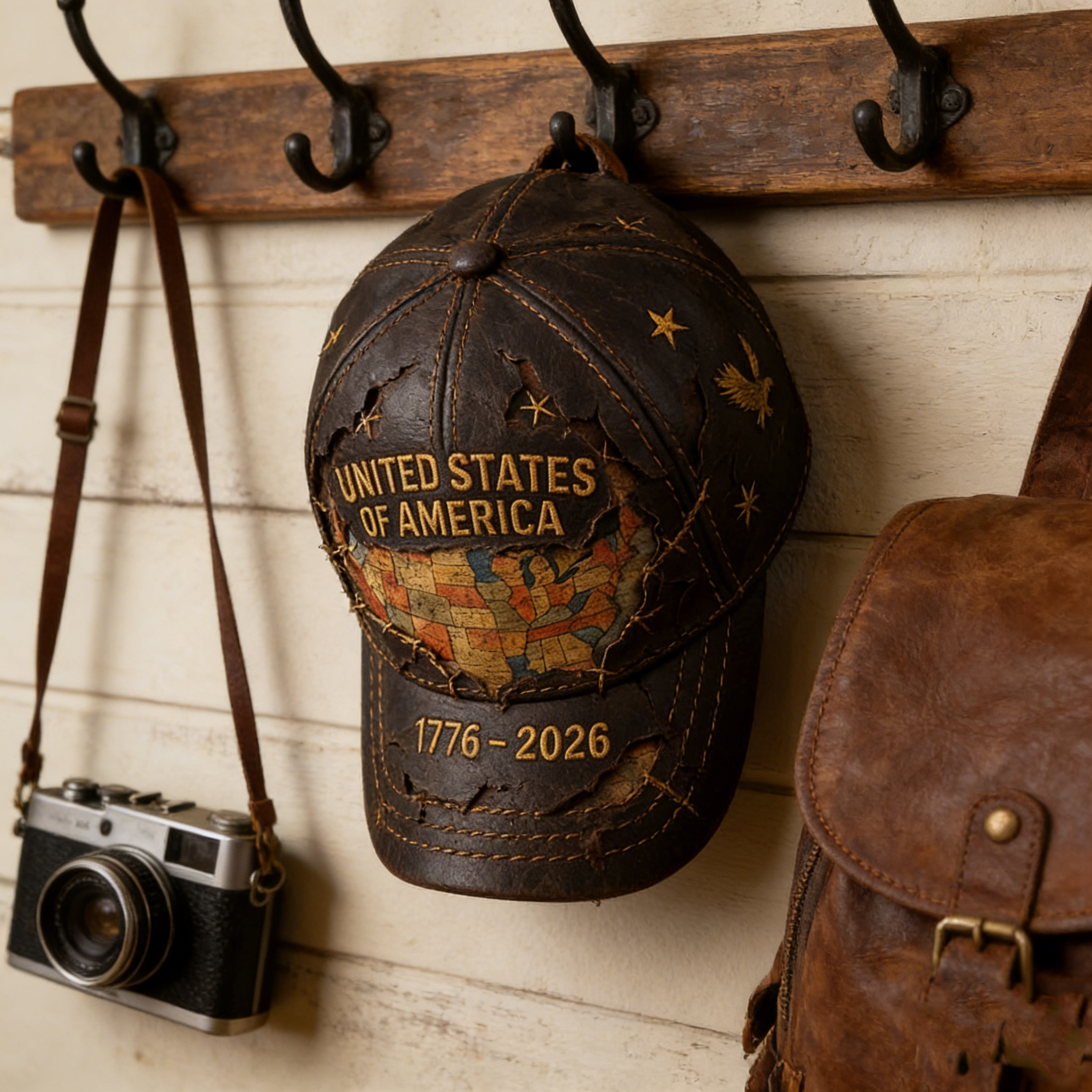 US 250th Anniversary Printed Casual Hat