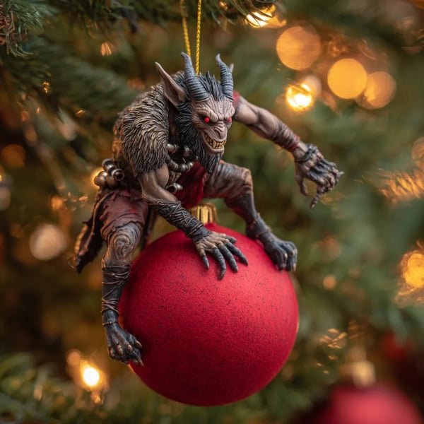 Christmas Monster Ornament