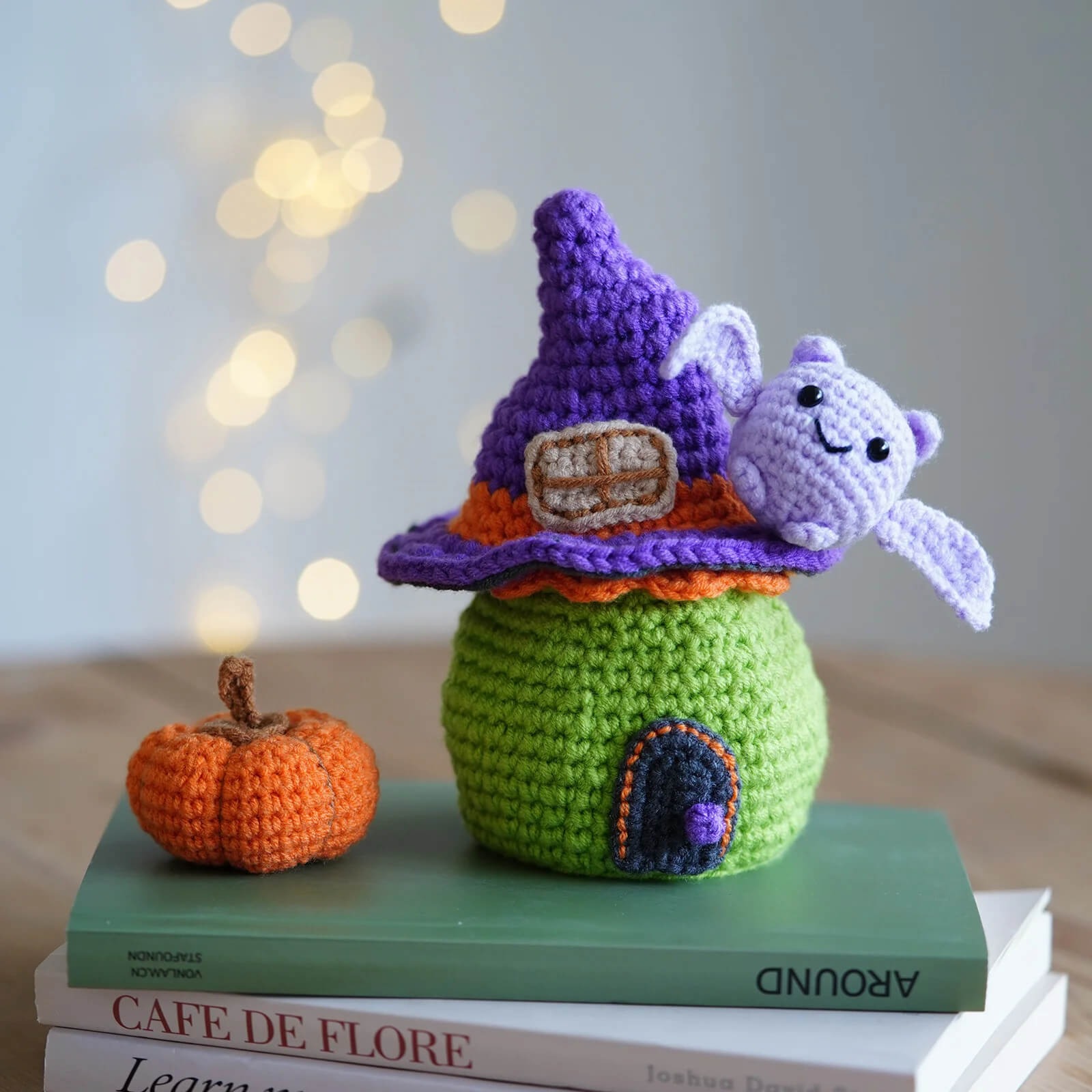 Halloween Crochet Kit for Beginners with Easy Peasy Yarn