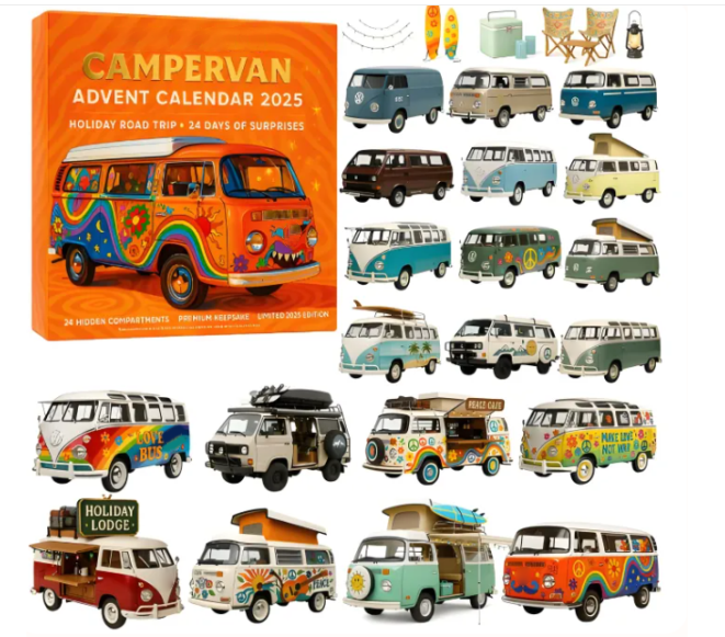 🚐🎄 Volkswagen Campervan Advent Calendar 2025