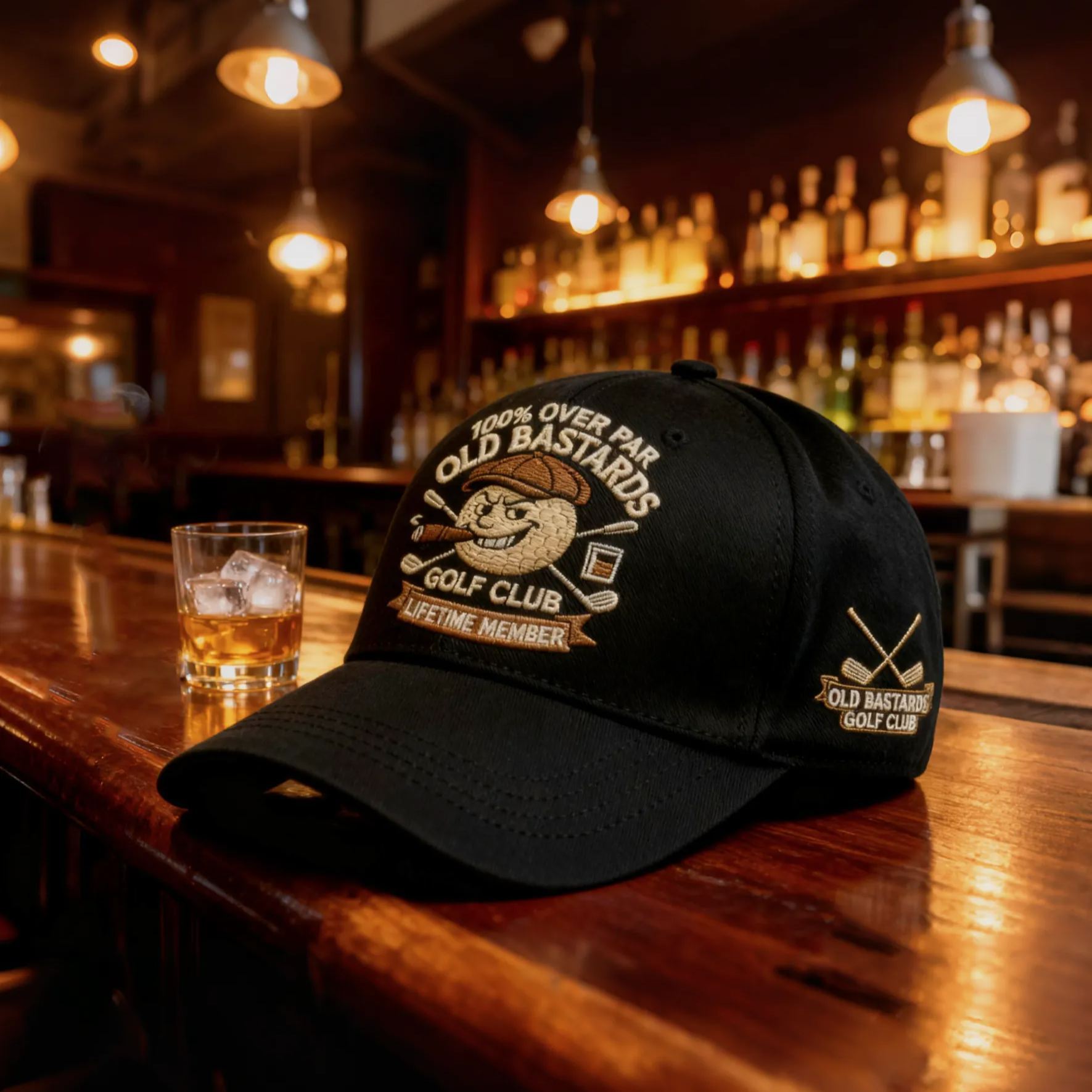 ⛳“OLD BASTARDS GOLF CLUB” Embroidered Cap