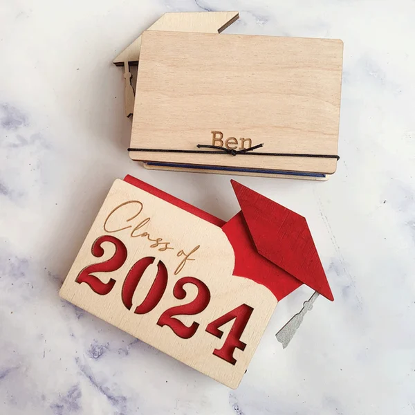Personalised Gift Card Holder For Graduate