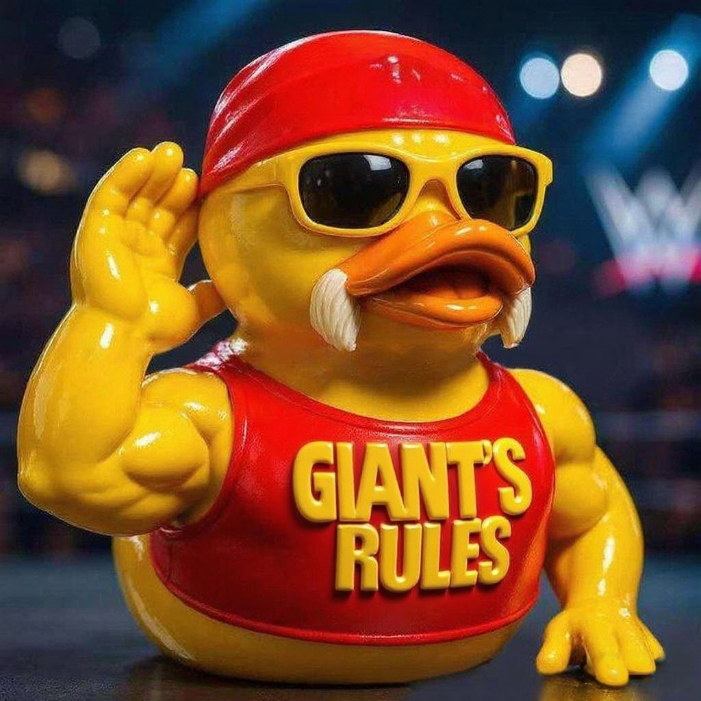 💪Giant Hulk rubber duck