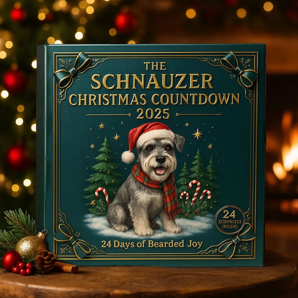 🔥Limited Edition, Only 100 Sets Left! - 🐾The Schnauzer Christmas Advent Calendar 2025