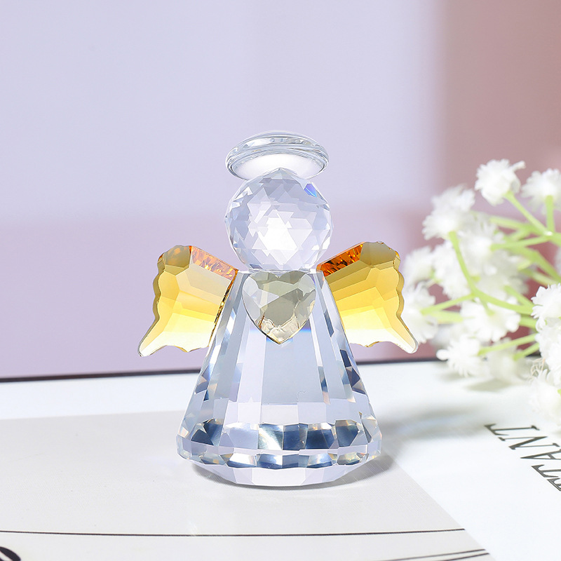 👼✨ Crystal Angel Figurines