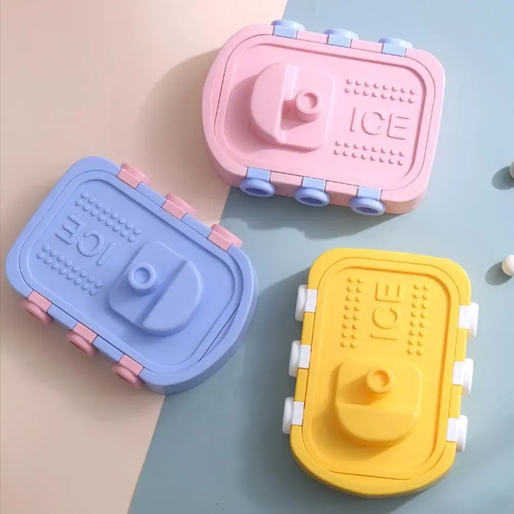 🍦🍫Silicone Boat Shape DIY Homemade Cute Ice Pop Molds