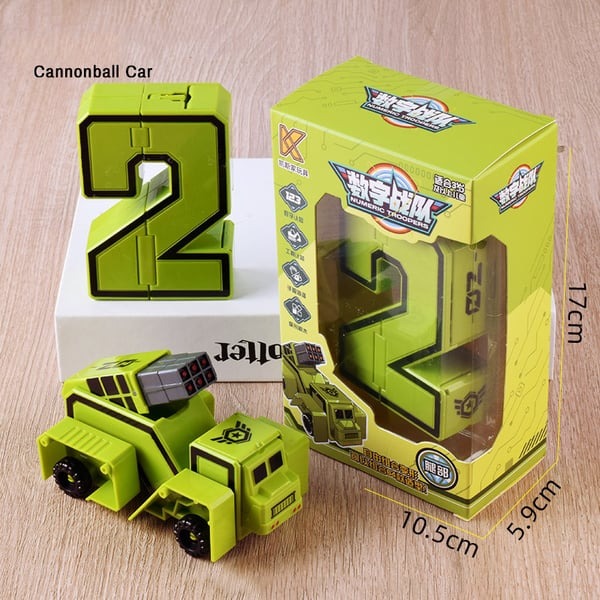 🎁Number Transforming Toy Car Robot🎁🔥BUY $40 🛩️Free Shipping