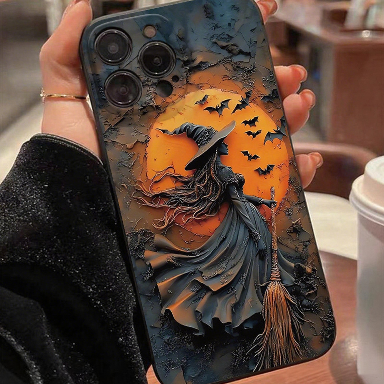 Witchy Vibe Phone Case | Halloween Magic for iPhone 12 - 16 🧙‍♀️🌙