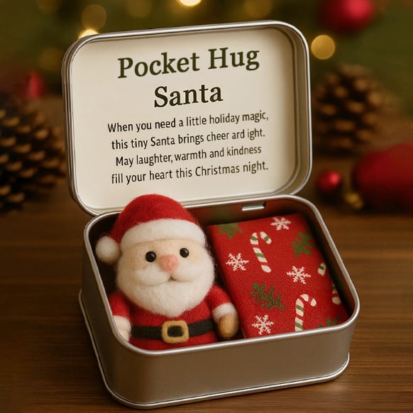 🔥Early Christmas Sale 49% -🎄❤️Christmas Pocket Hug Gift