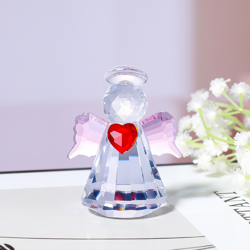 👼✨ Crystal Angel Figurines