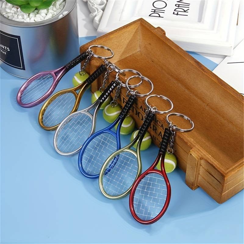 🎾Mini Tennis Racket Keychain