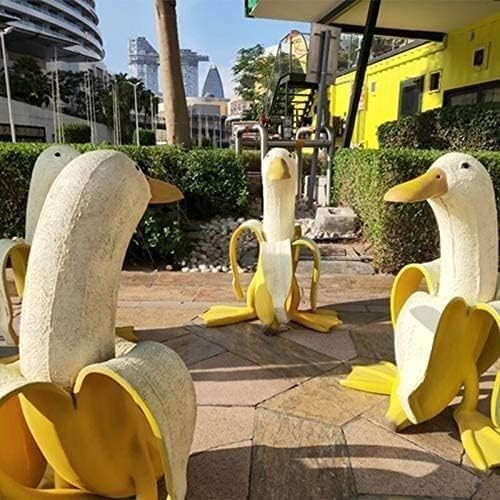 🍌🦆Quack-nana Garden Sculptures