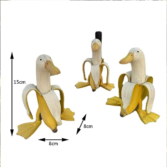 🍌🦆Quack-nana Garden Sculptures