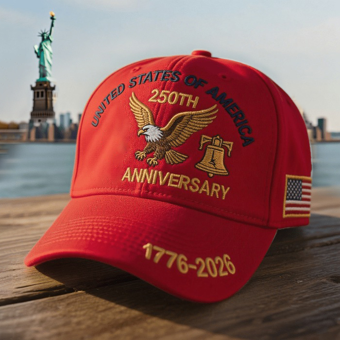 United States 250th Anniversary Commemorative Hat