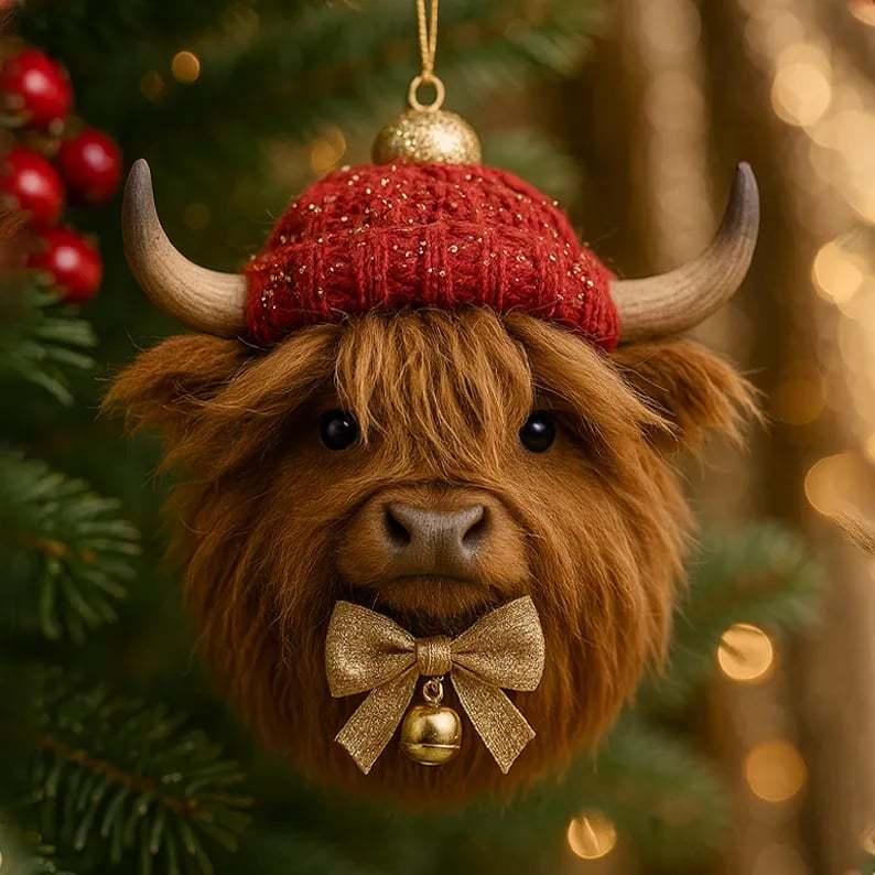 🐇Cozy Woodland Animal Christmas Ornaments