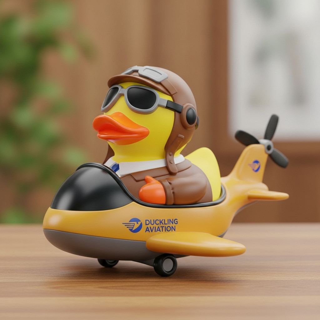 Whimsical Cosplay Duck Decor
