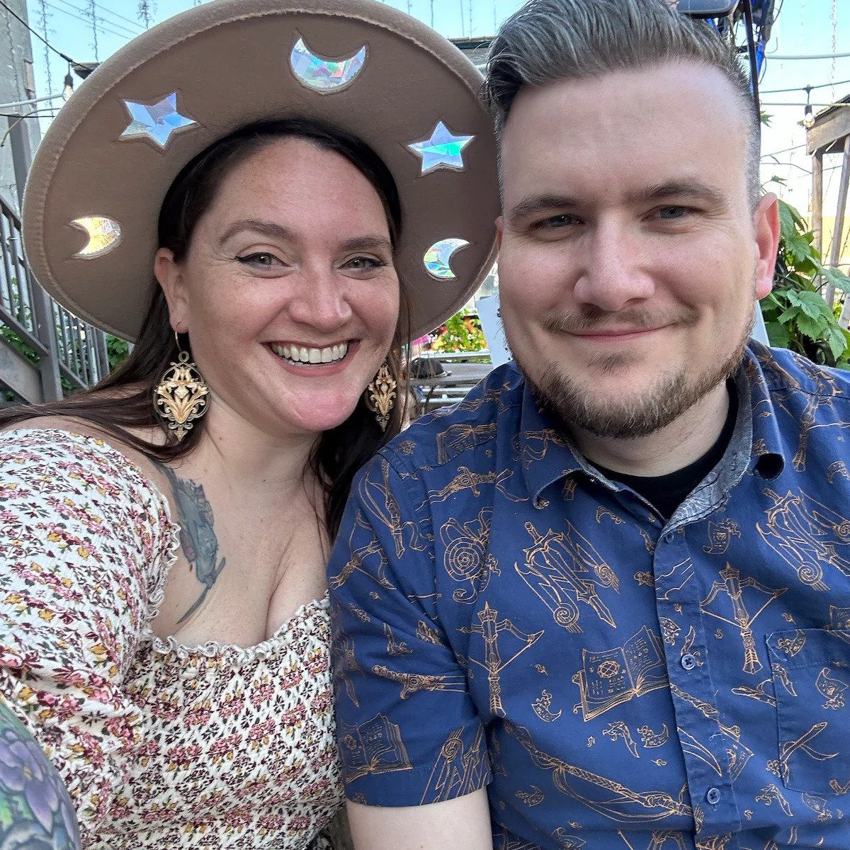 🤠Suncatcher Cowgirl Straw Prism Hat