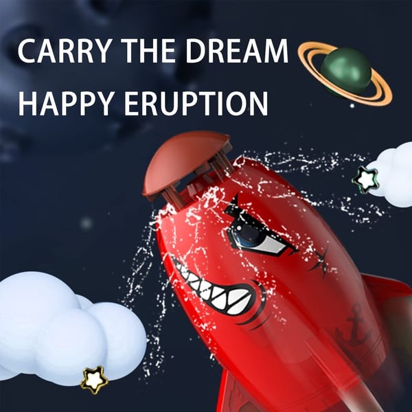 🌊Summer Hot Sale✨-2023 Summer Toy Outdoor Yard Rocket Sprinkler