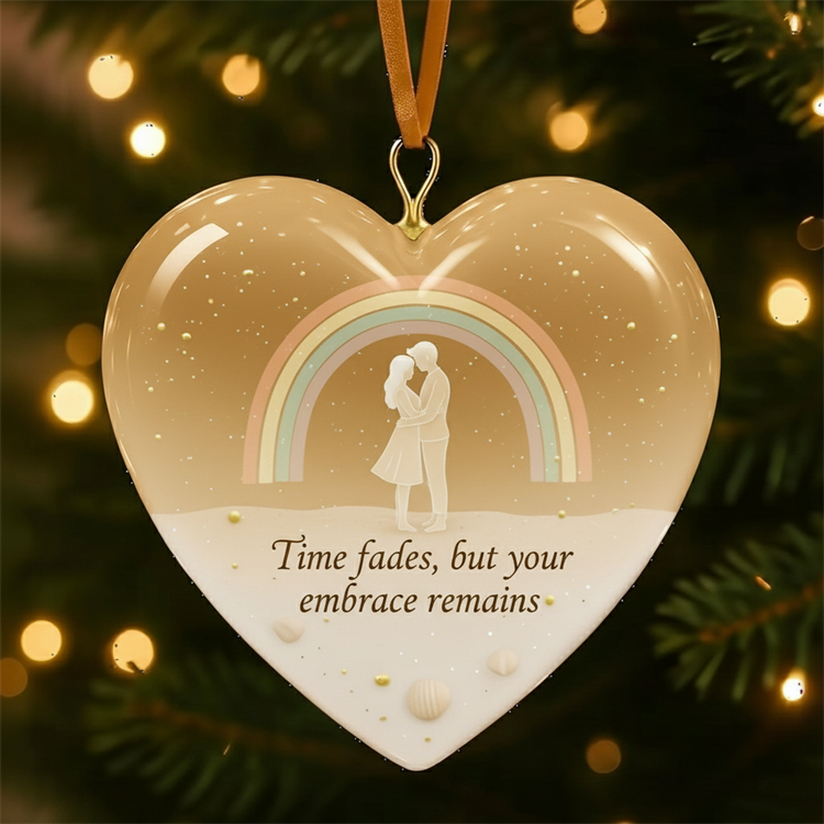 💖🌊 Ocean Love Heart Ornaments