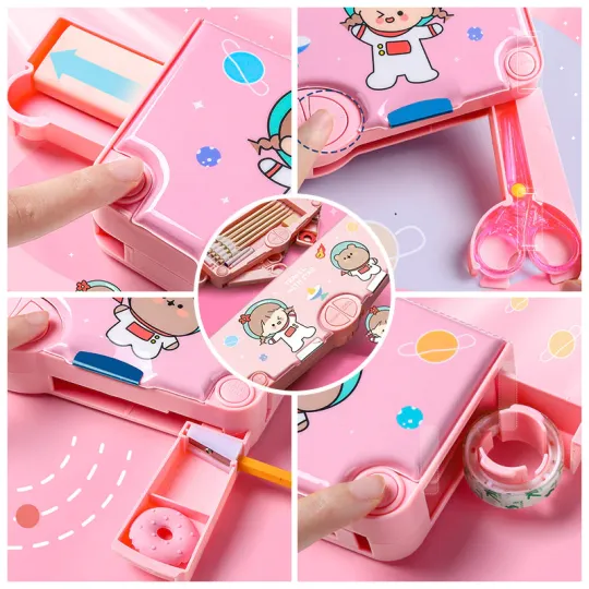 🔥School Season Hot Sale🏫 Multifunctional Stationery Box✍