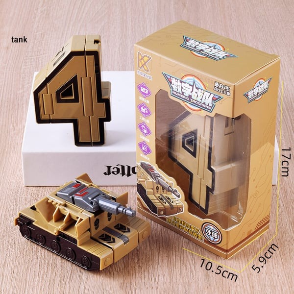 🎁Number Transforming Toy Car Robot🎁🔥BUY $40 🛩️Free Shipping