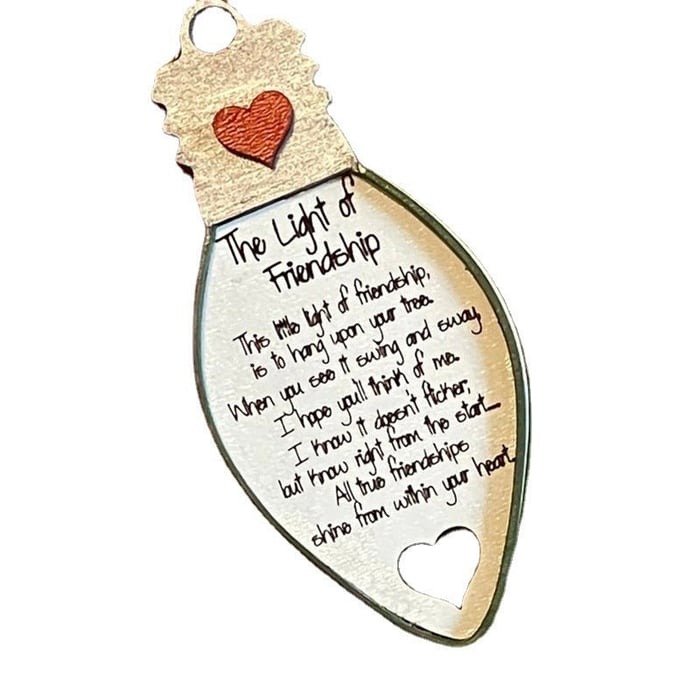 🎅CHRISTMAS FRIENDSHIP ORNAMENT GIFT🎁