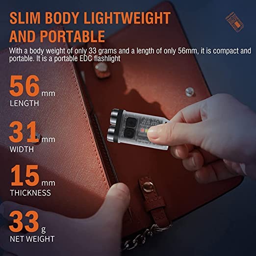 ✨Magnetic Mini Keychain Flashlight