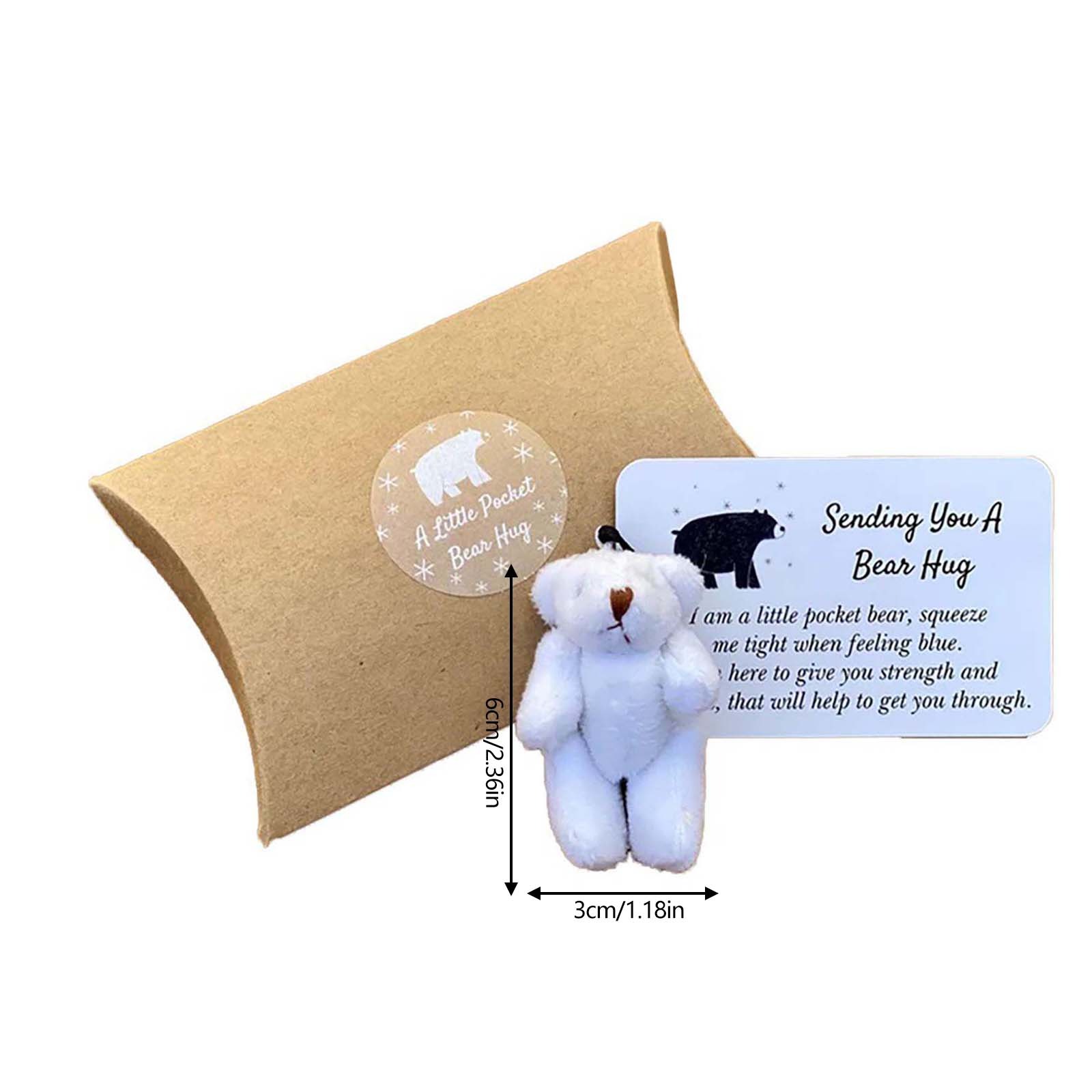💗A Perfect and Touching Present 💟-A Little Pocket Bear Hug🧸