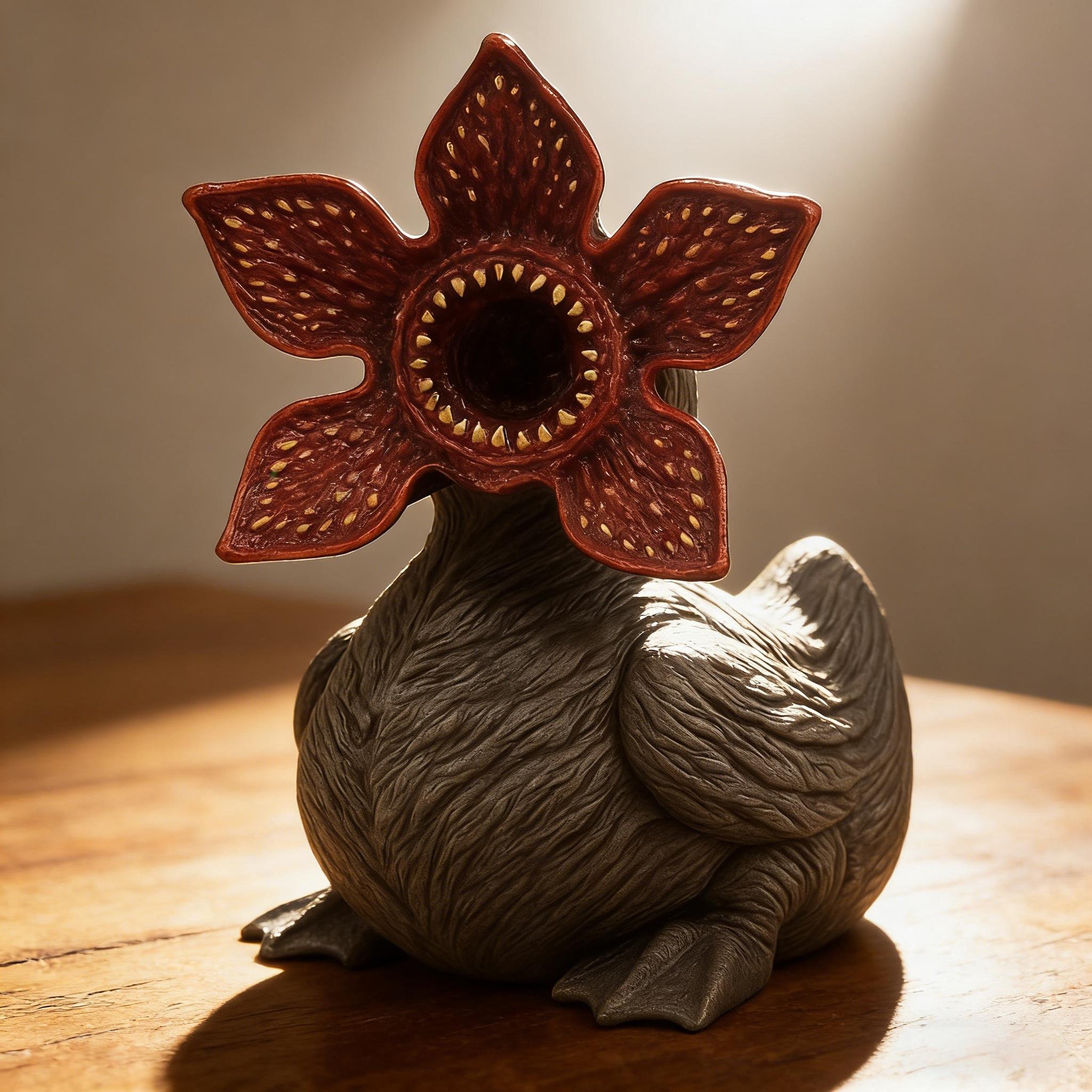 🌺🦆Eerie Monster Duck