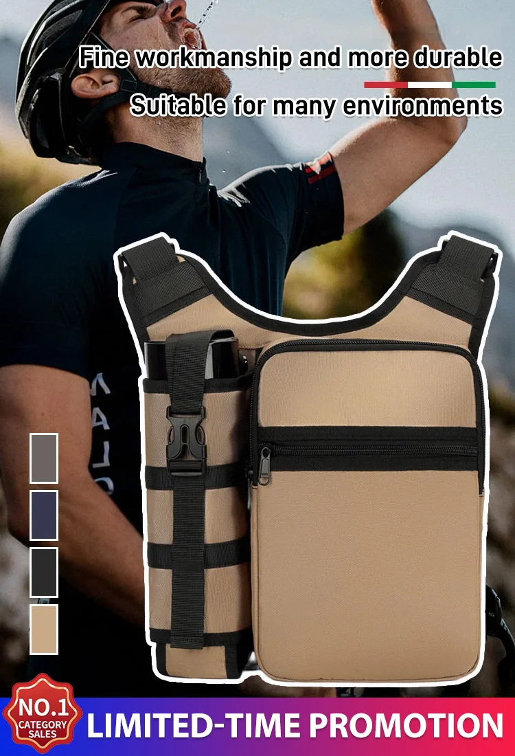 Multifunction Messenger Bag (Can Hold Water Bottle)