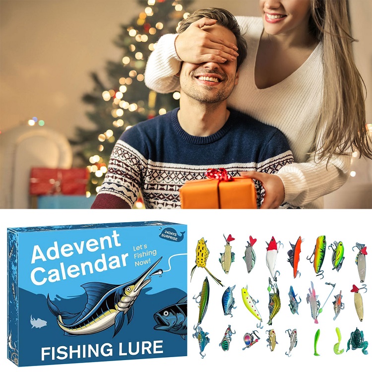 Christmas Fishhook Advent Calendar 2025🎣🦦