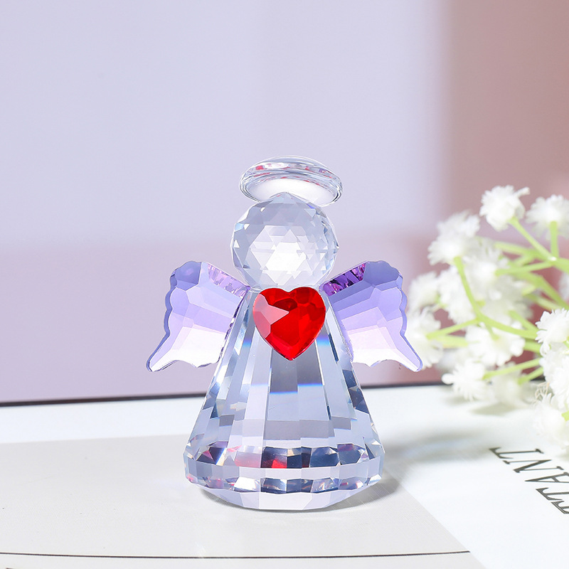 👼✨ Crystal Angel Figurines
