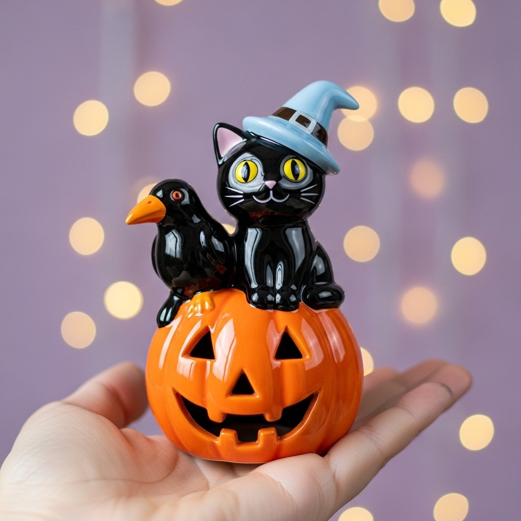 🎃😺Halloween Magic Trio Decor
