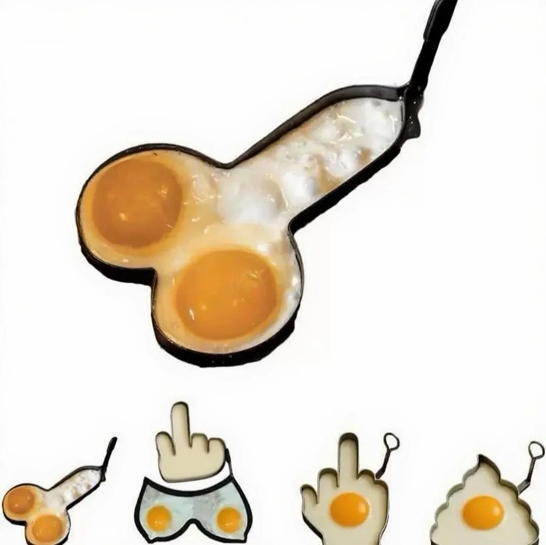 FUNNY MIDDLE FINGER EGG MOLD