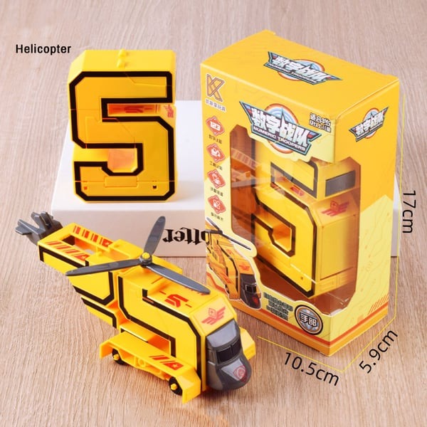 🎁Number Transforming Toy Car Robot🎁🔥BUY $40 🛩️Free Shipping