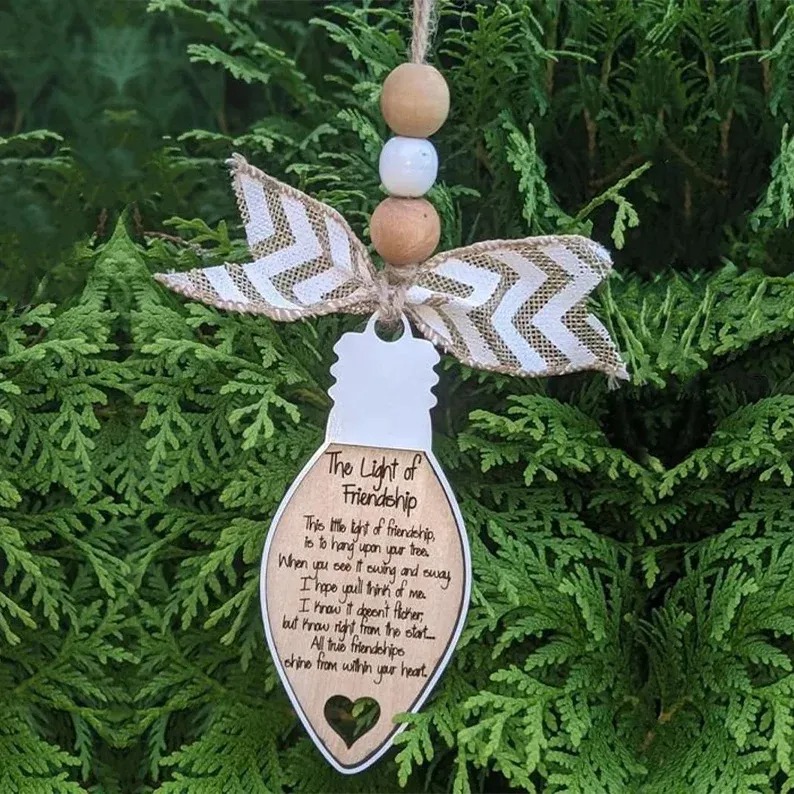 🎅CHRISTMAS FRIENDSHIP ORNAMENT GIFT🎁