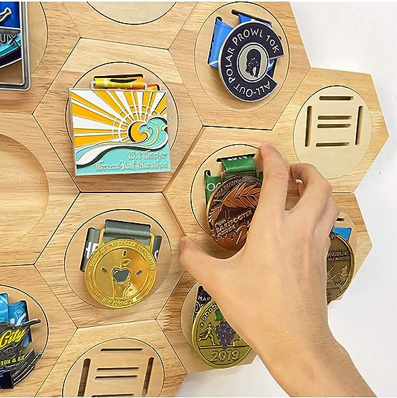 Solid Wood Medal Hangers