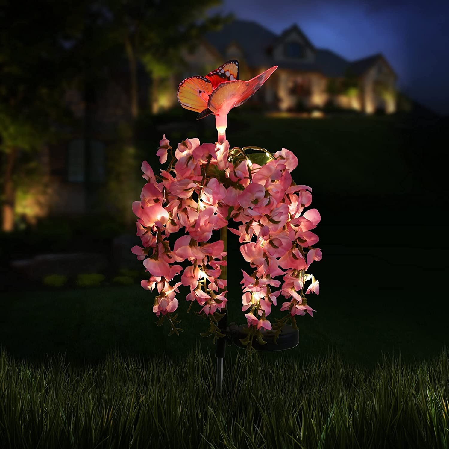 Solar Flowers Lights Outdoor