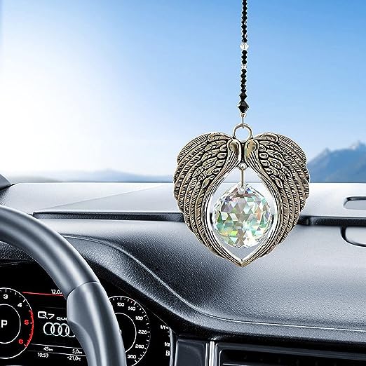 💎Angel Wings Crystal Pendant Suncatcher