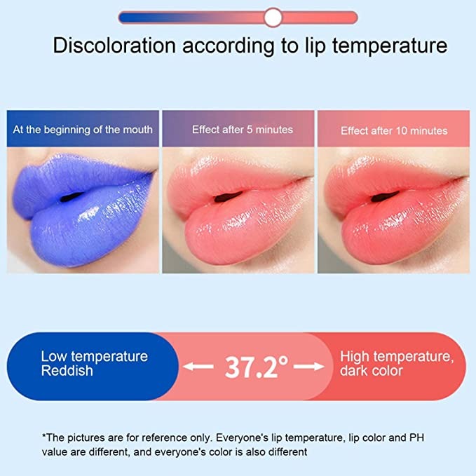 ✨Blue Enchantress Color Changing Lipstick💄