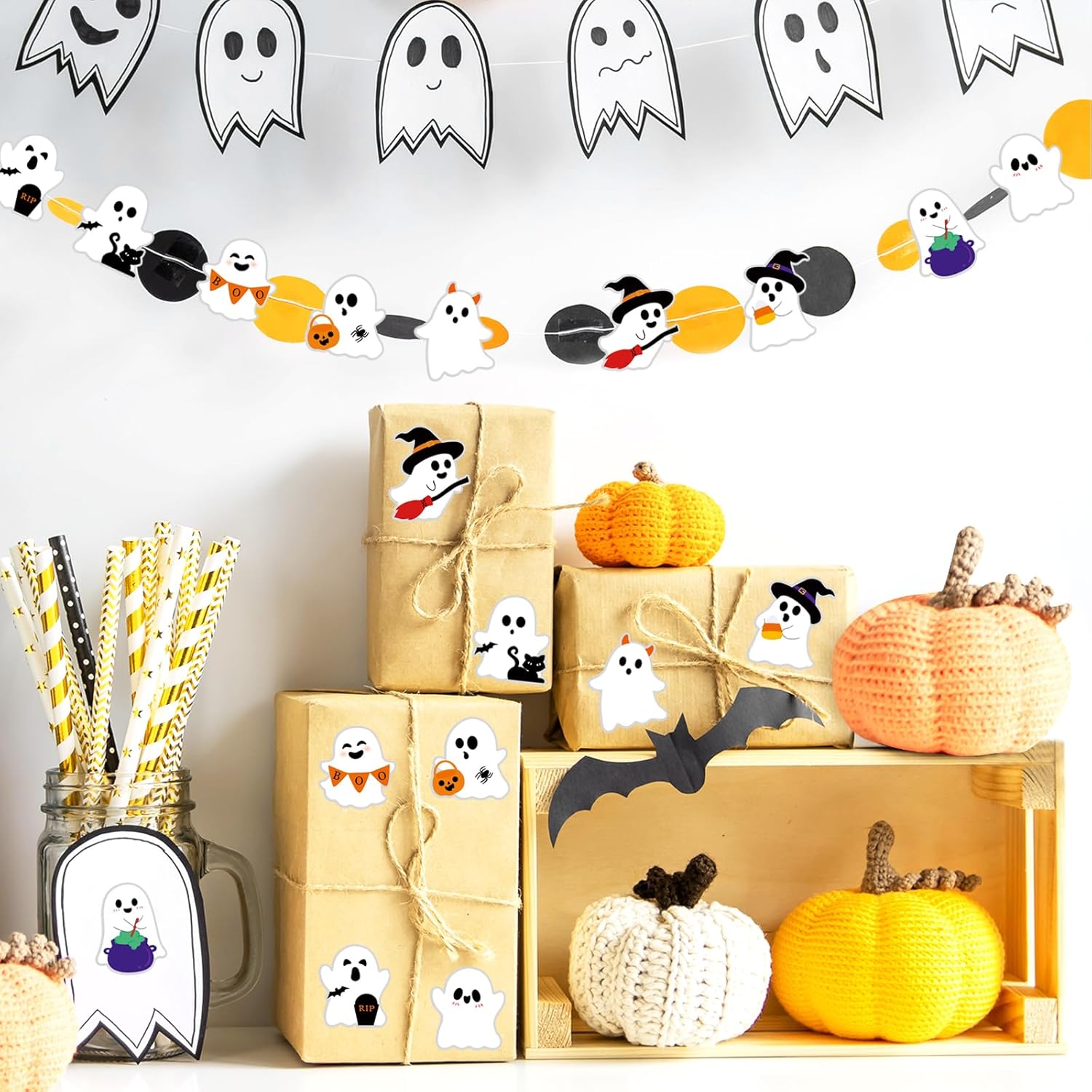 🎃 Spooky Halloween Sticker Set  👻✨