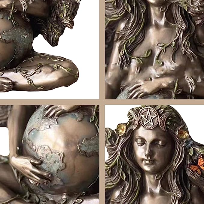 Mother Earth Gaia Statue Garden Decorative Ornament