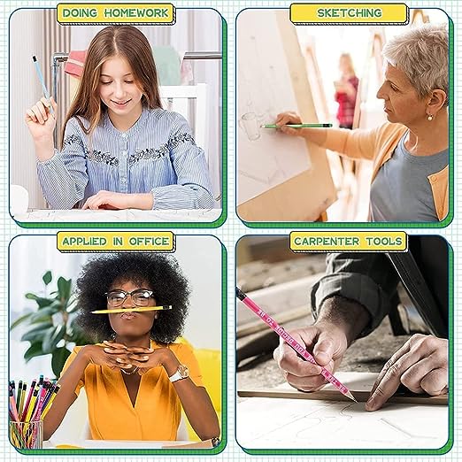 🌈Affirmation Pencil Set✏️（10PCS）