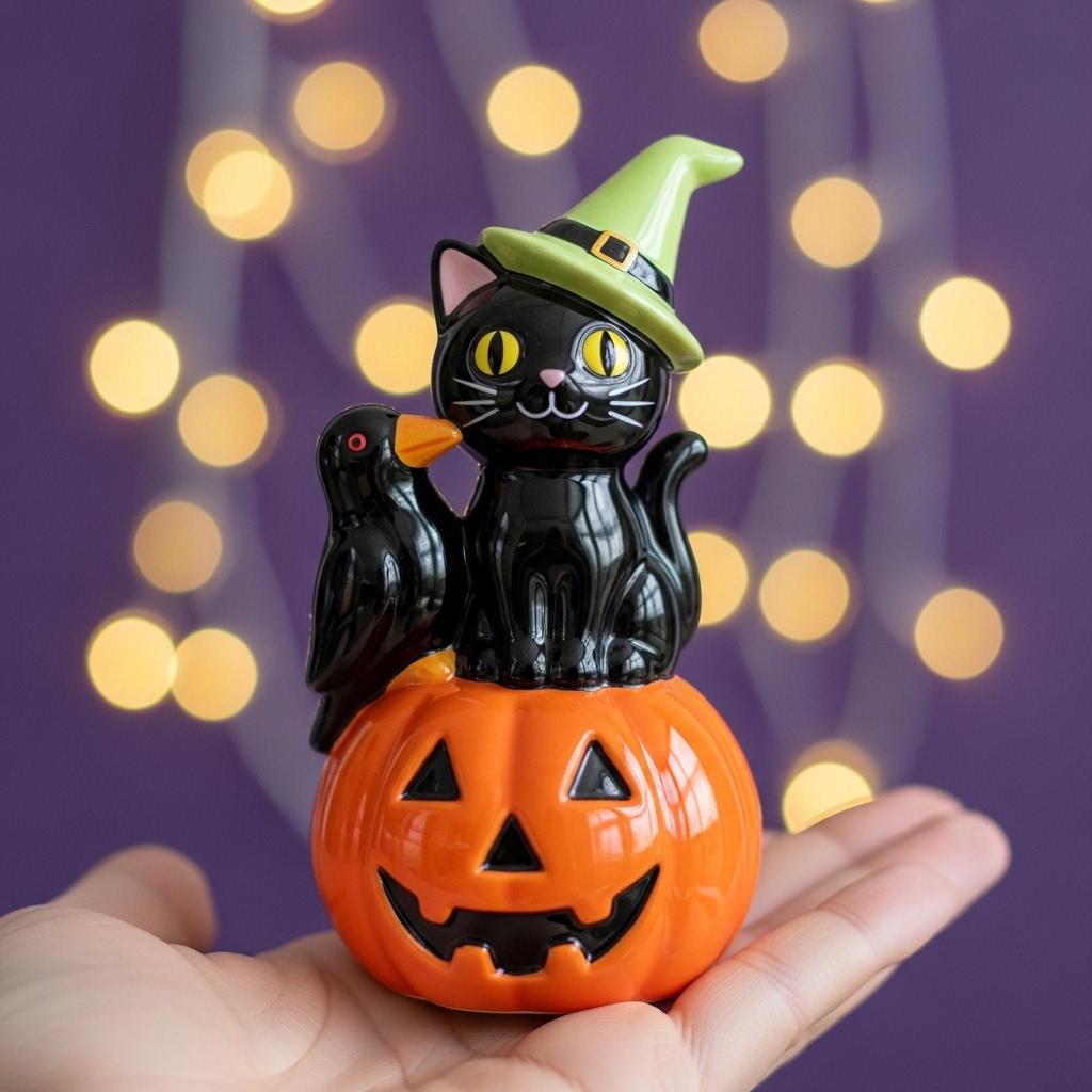 🎃😺Halloween Magic Trio Decor
