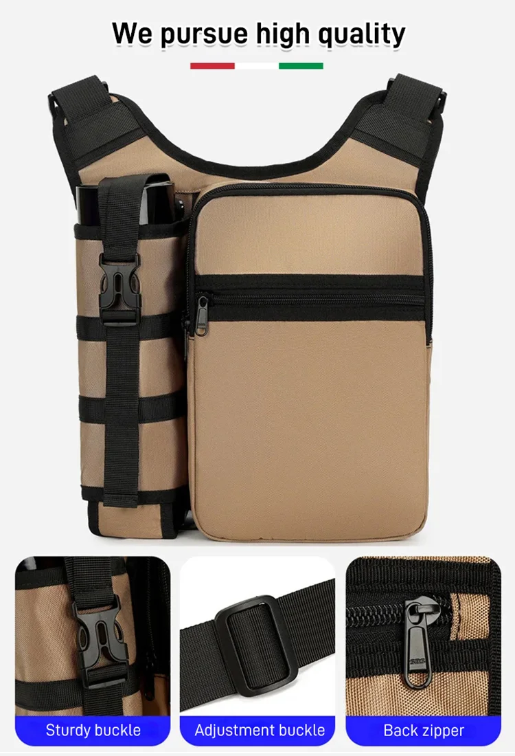 Multifunction Messenger Bag (Can Hold Water Bottle)